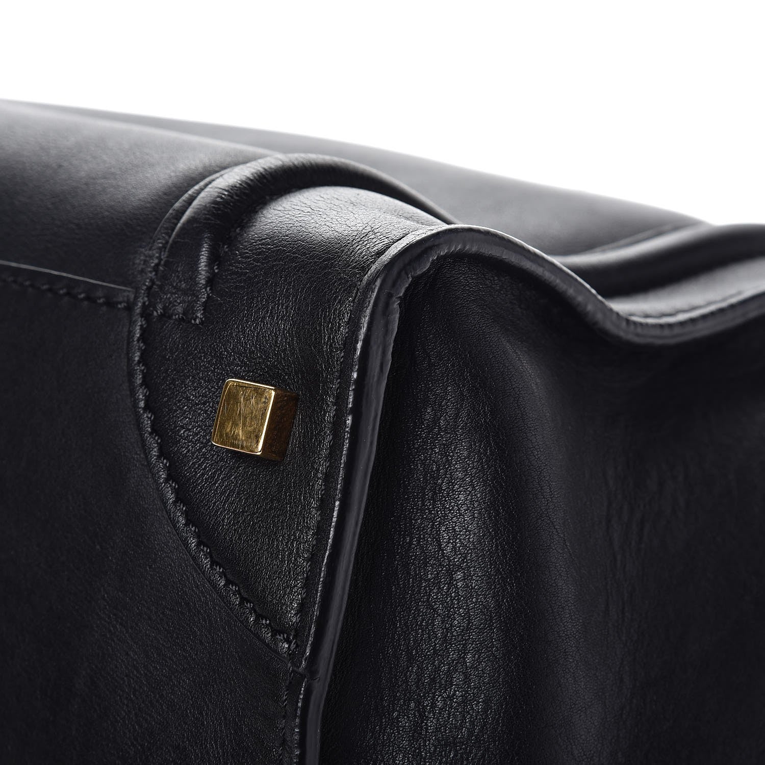 Celine Smooth Calfskin Mini Luggage Black 12 of 14