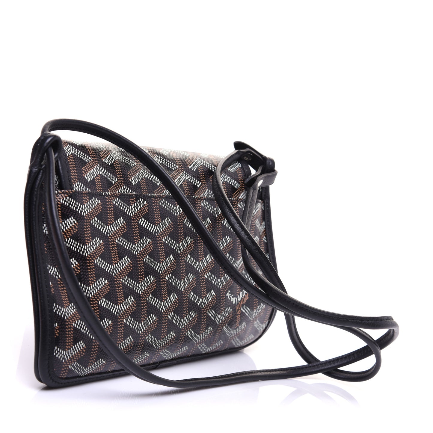 Goyardine Plumet Wallet Clutch Black