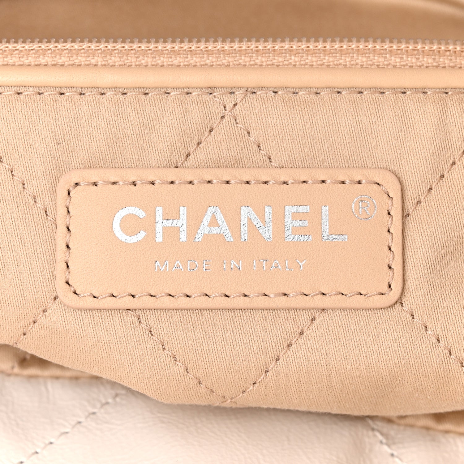 Chanel Shiny Calfskin Quilted Small Chanel 22 White 7 of 12