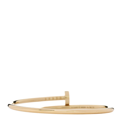 Cartier 18K Yellow Gold Small Juste Un Clou Bracelet 14 2 of 4