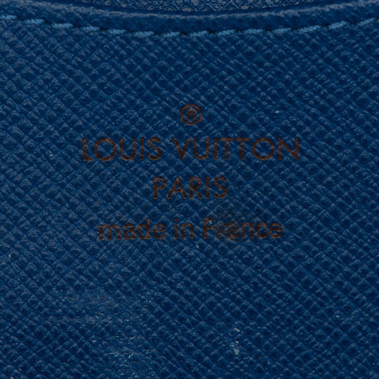 Louis Vuitton Monogram Josephine Wallet Blue 9 of 11