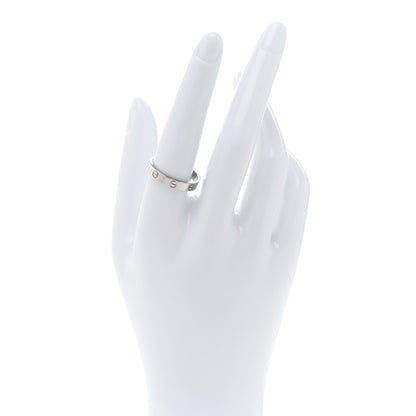 Cartier 18K White Gold 3.5mm LOVE Wedding Band Ring 59 8.75 2 of 4