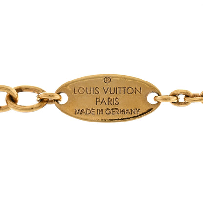Louis Vuitton Metal Blooming Supple Necklace Gold 5 of 6