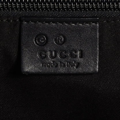 Gucci Nylon Monogram Travel Hobo Black 6 of 7