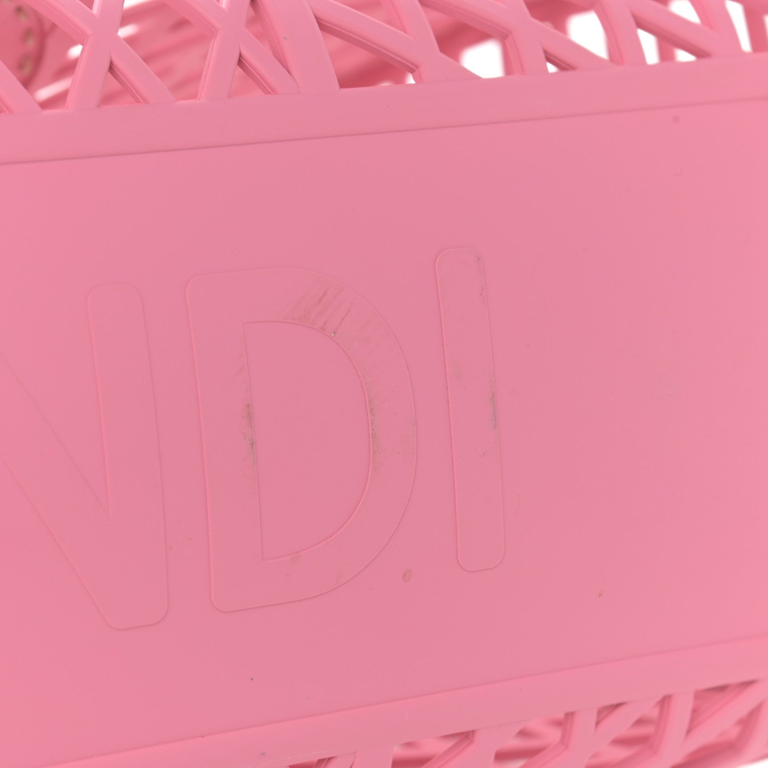 Fendi Recycled Plastic Vitello Liberty Matte Medium Fendi Basket Rosa 13 of 14
