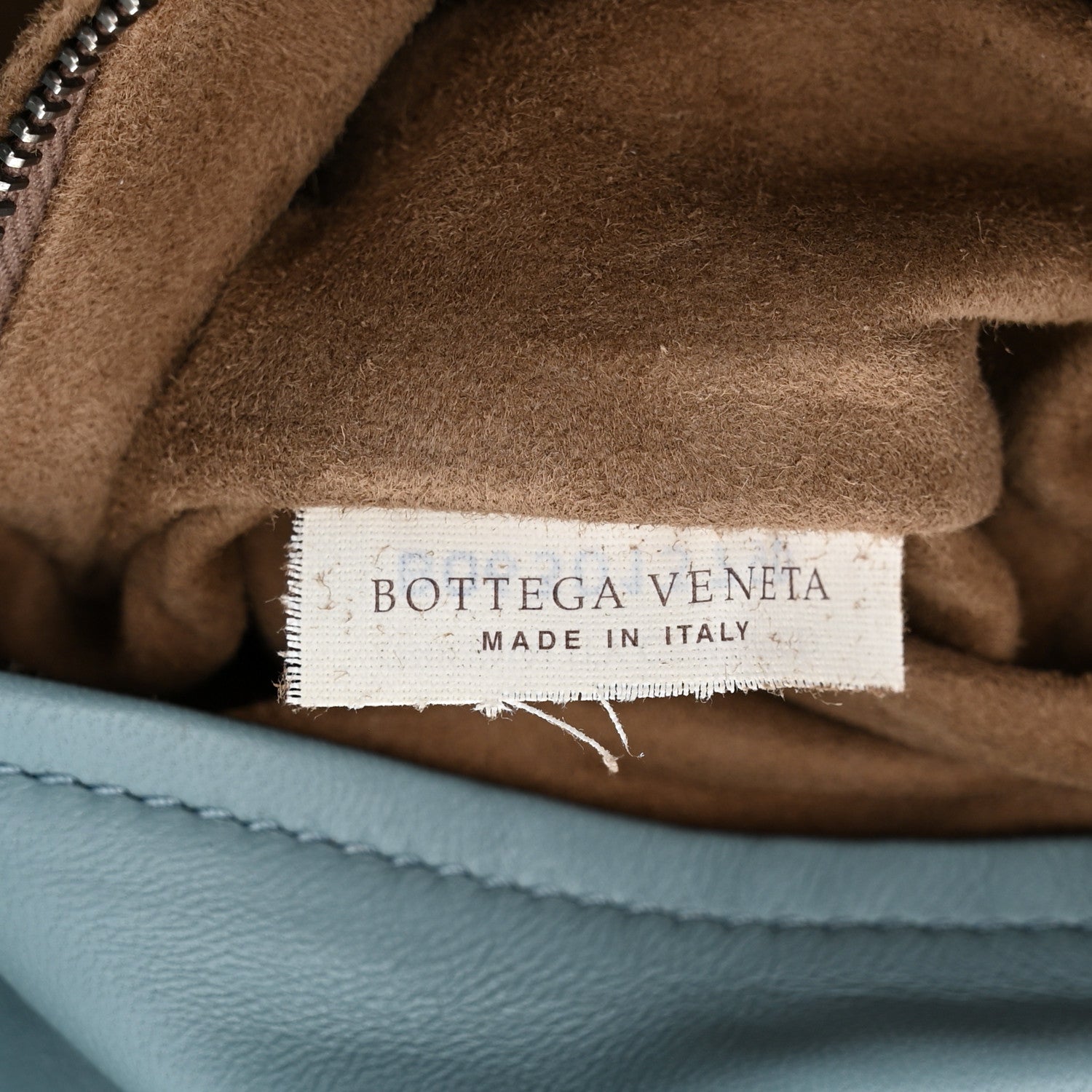 Bottega Veneta Nappa Intrecciato Floral Embroidered Tote Blue 8 of 15