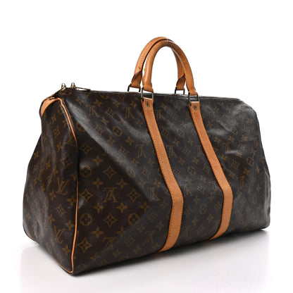 Louis Vuitton Monogram Keepall 50 2 of 14