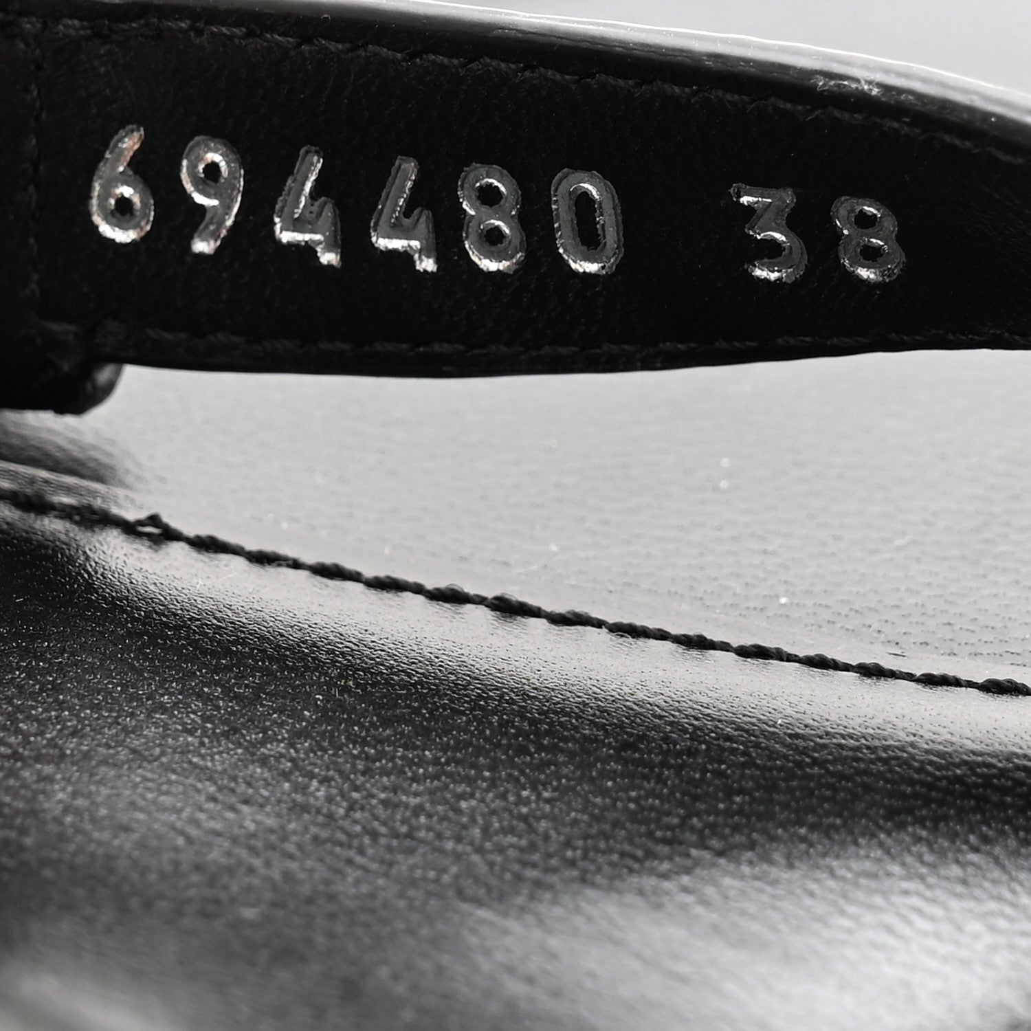 Balenciaga Calfskin Logo Afterhour 90mm Sandal 38 Black 8 of 9