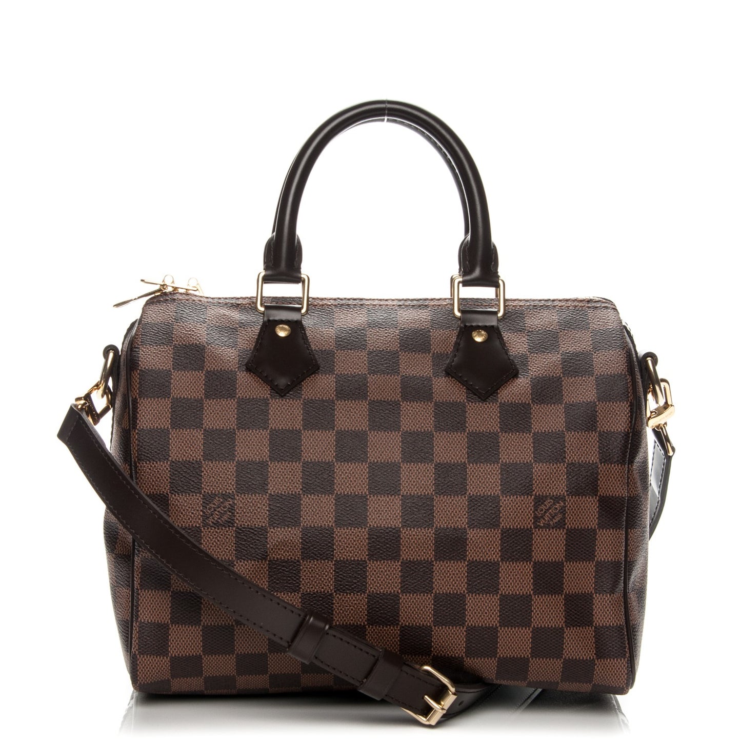 Damier Ebene Speedy Bandouliere 25