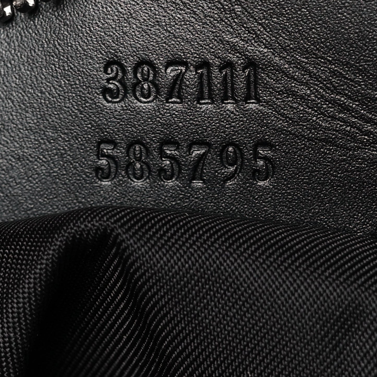 GG Supreme Monogram Web Messenger Bag Black
