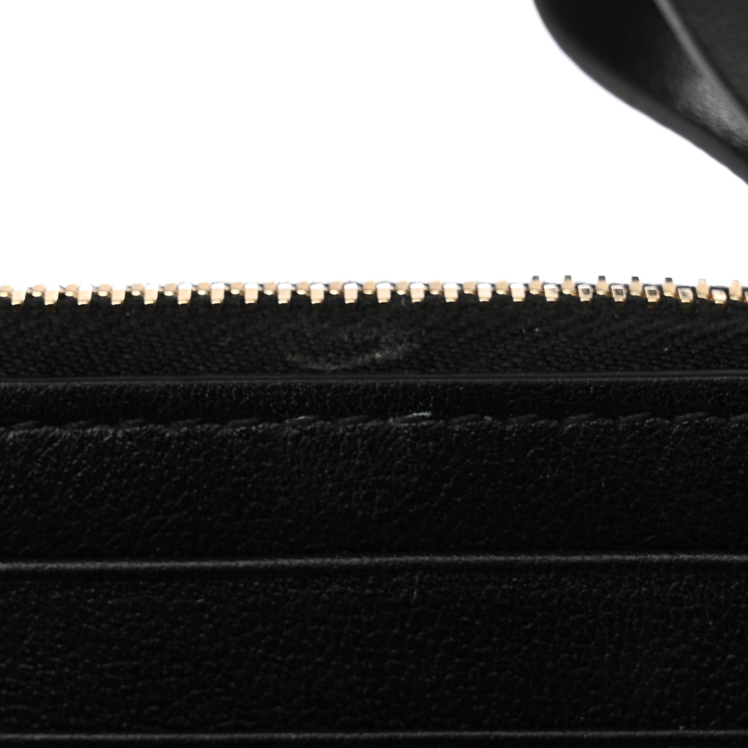 Valentino Garavani Vitello Rockstud Card Holder With Zipper Black 8 of 9