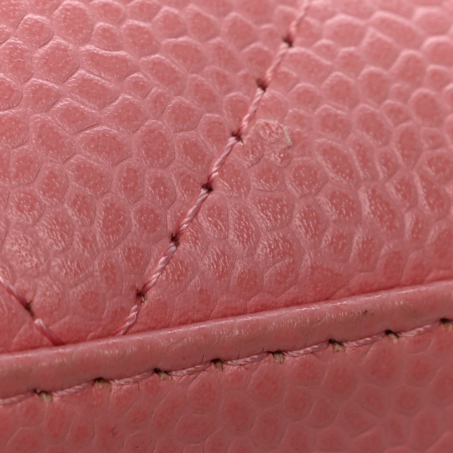 Chanel Caviar Quilted Small Bowler Pink 12 of 15