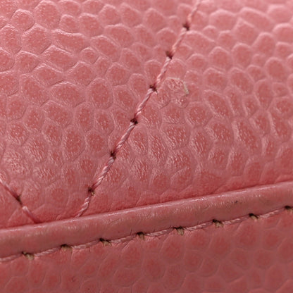 Chanel Caviar Quilted Small Bowler Pink 12 of 15