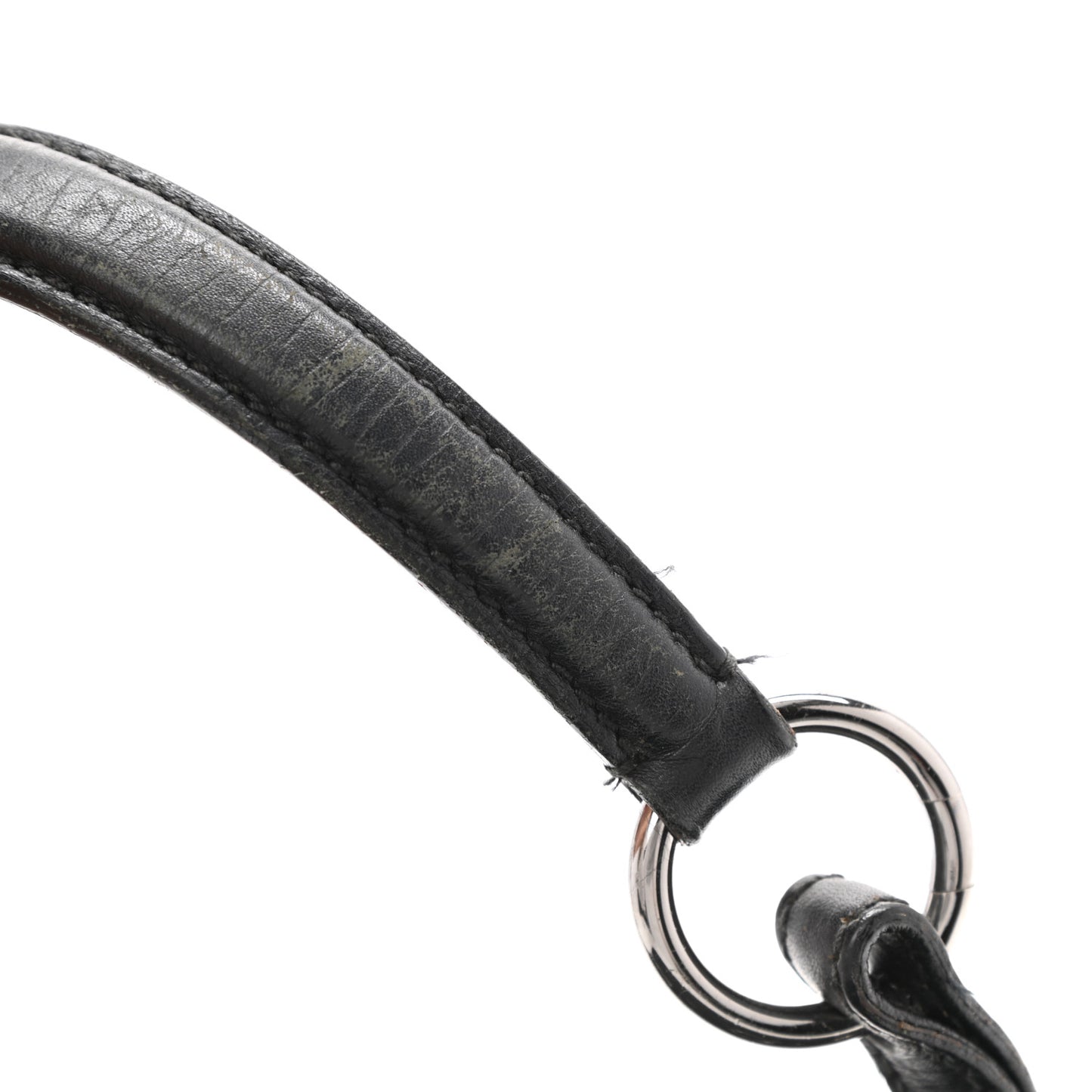 Monogram Horsebit Hobo Black