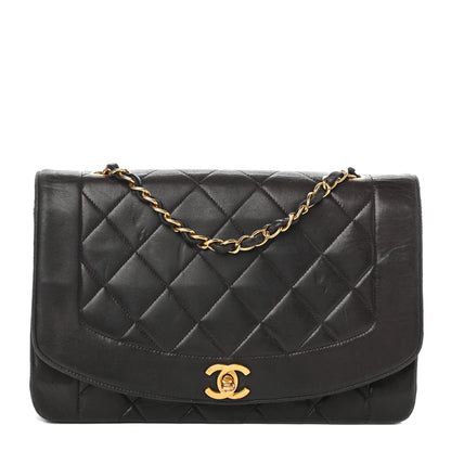 Chanel Lambskin Quilted Medium Single Flap Brown 1 of 11