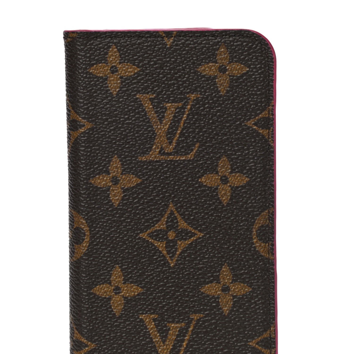 Louis Vuitton Monogram iPhone X Folio Case Rose Pop 7 of 15
