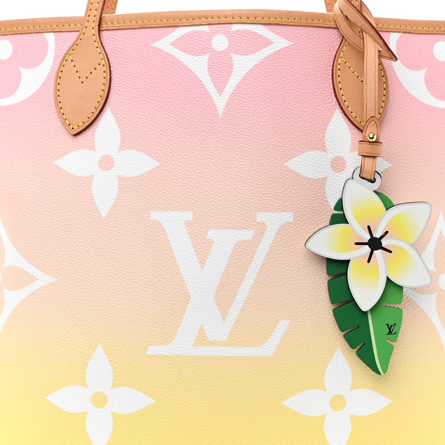 Louis Vuitton Monogram Giant By The Pool Neverfull MM Light Pink 9 of 11