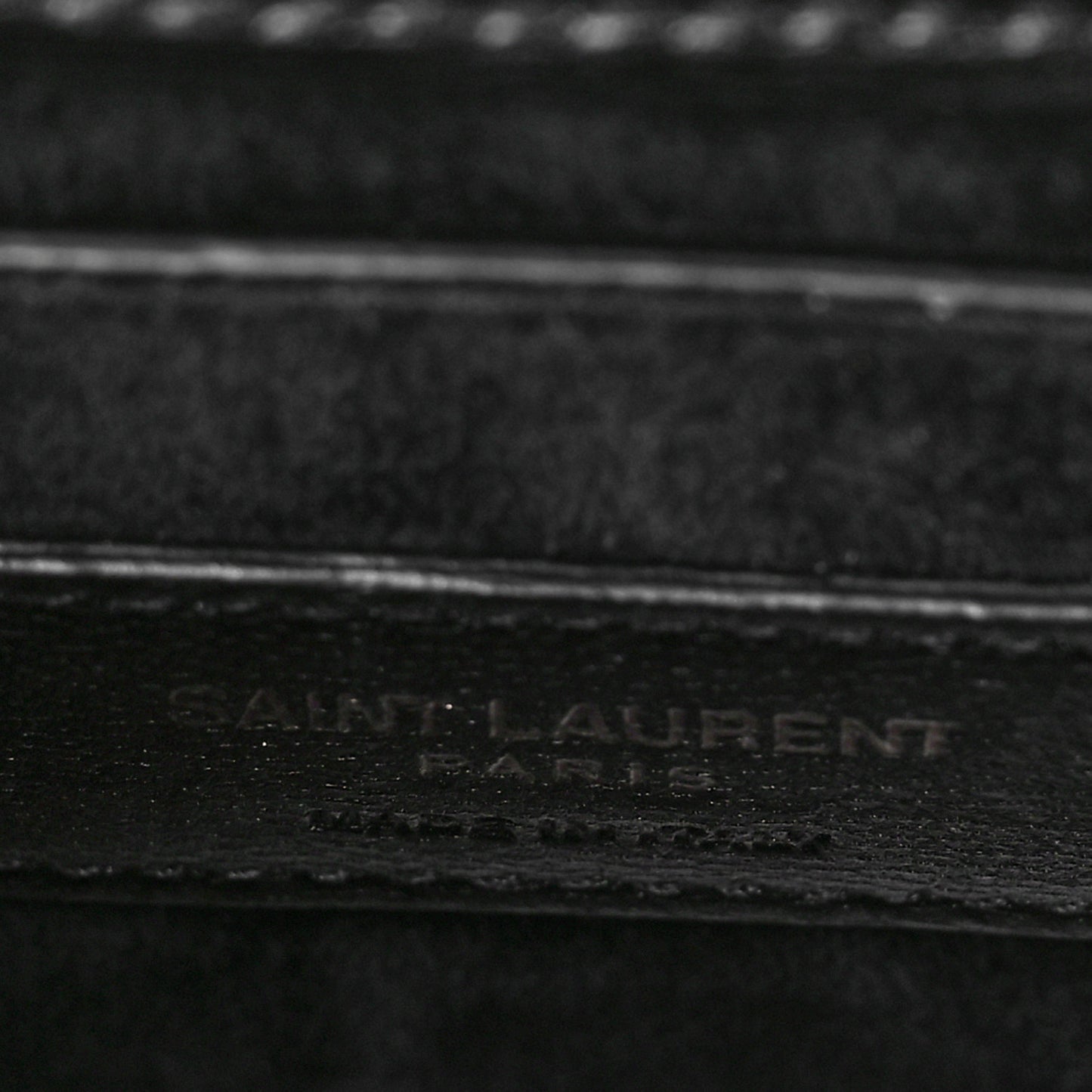 Calfskin Medium Monogram Monochrome Sunset Black