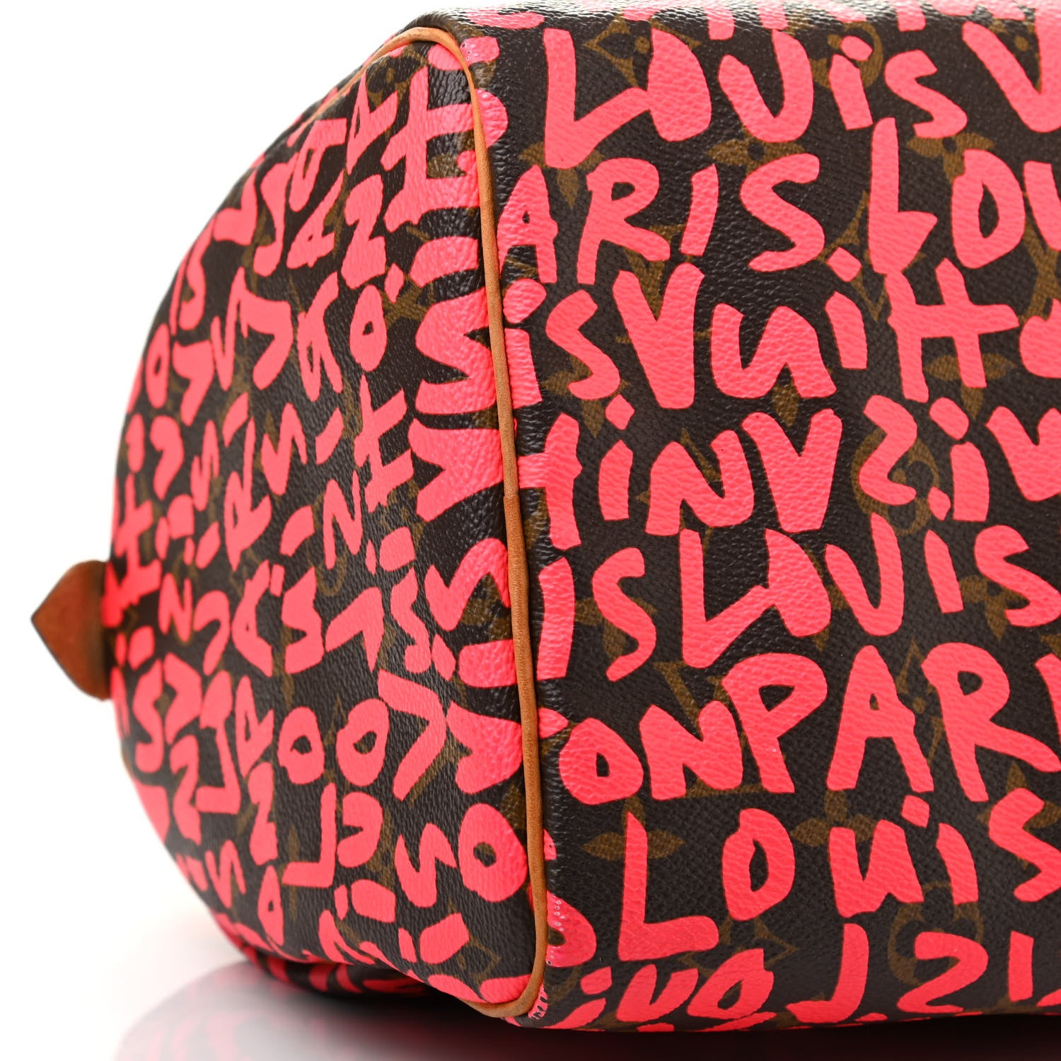 Louis Vuitton Monogram Graffiti Speedy 30 Fuchsia 9 of 17