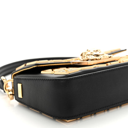 Fendi X VERSACE Calfskin Fendace FF Baguette Black 8 of 9