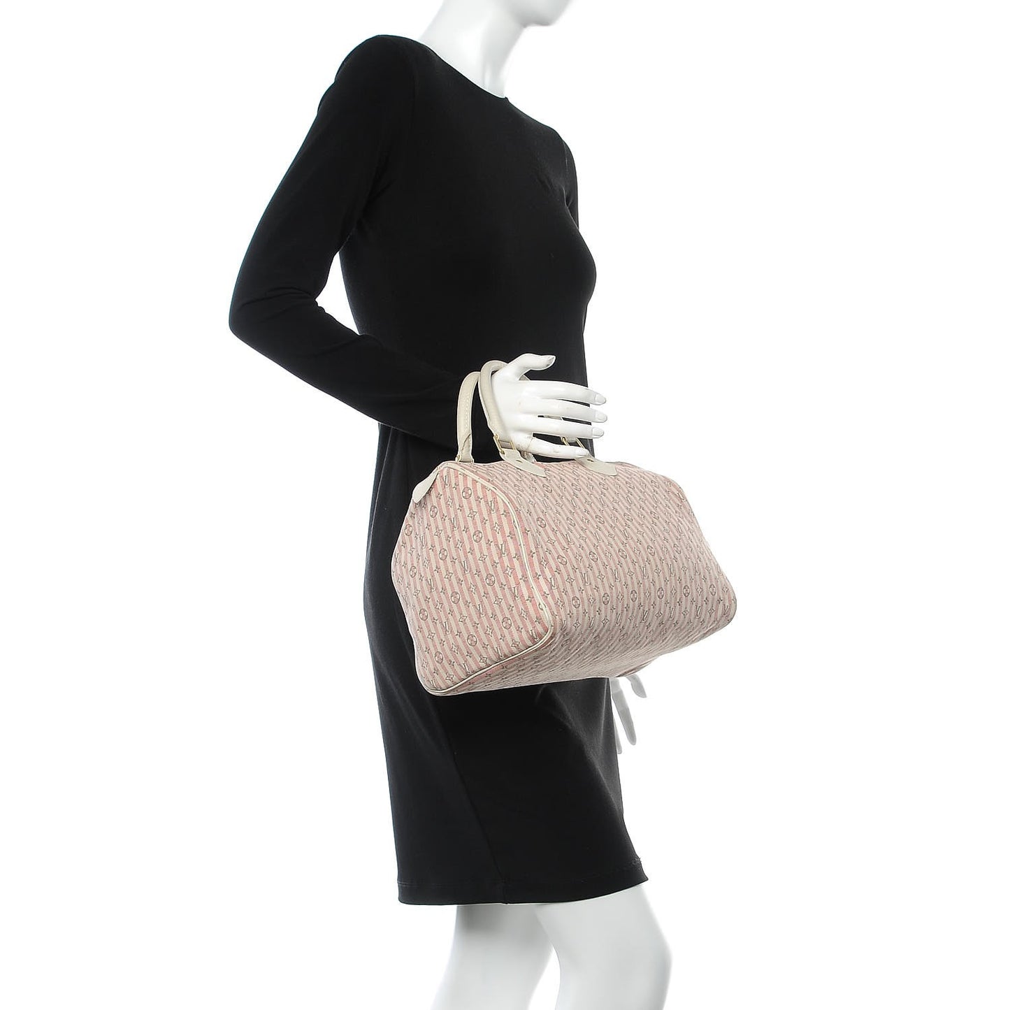 Mini Lin Croisette Speedy 30 Rouge