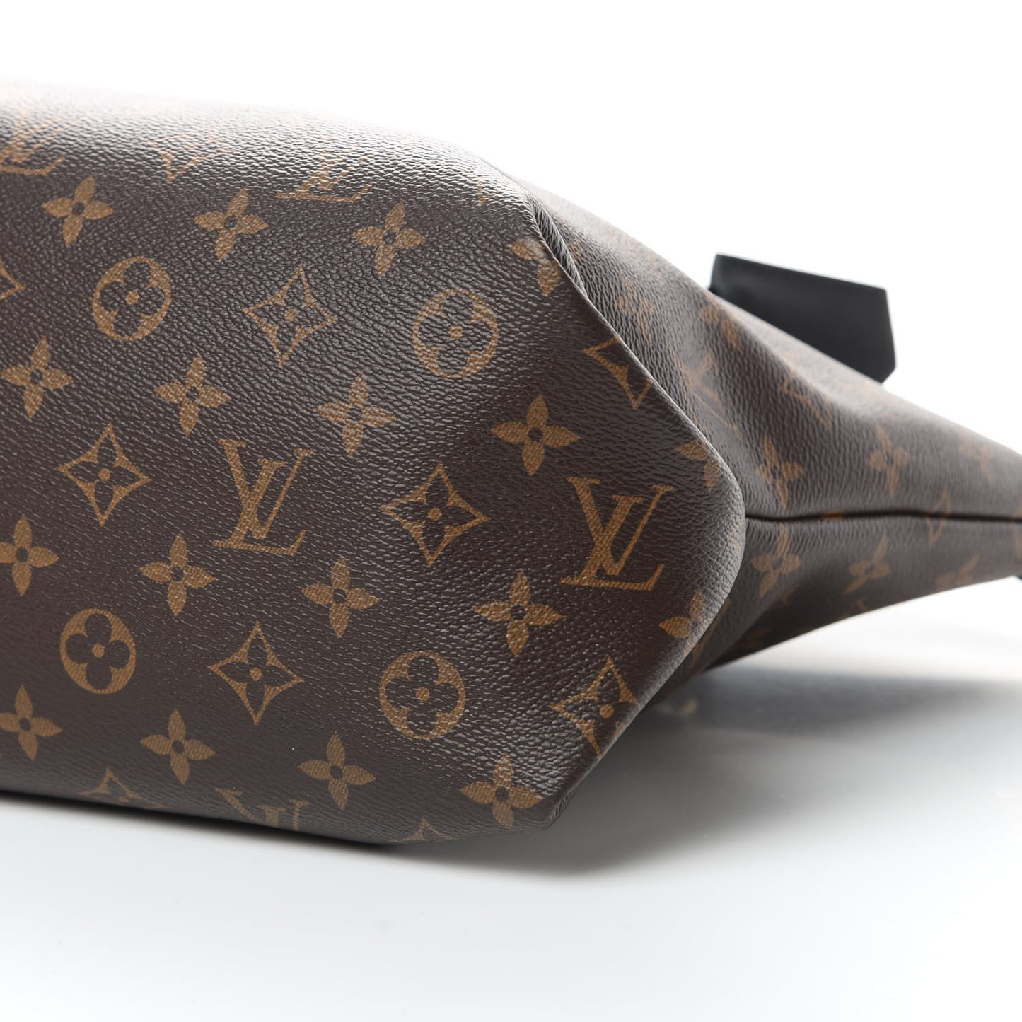 Monogram Flower Zipped Tote MM Black