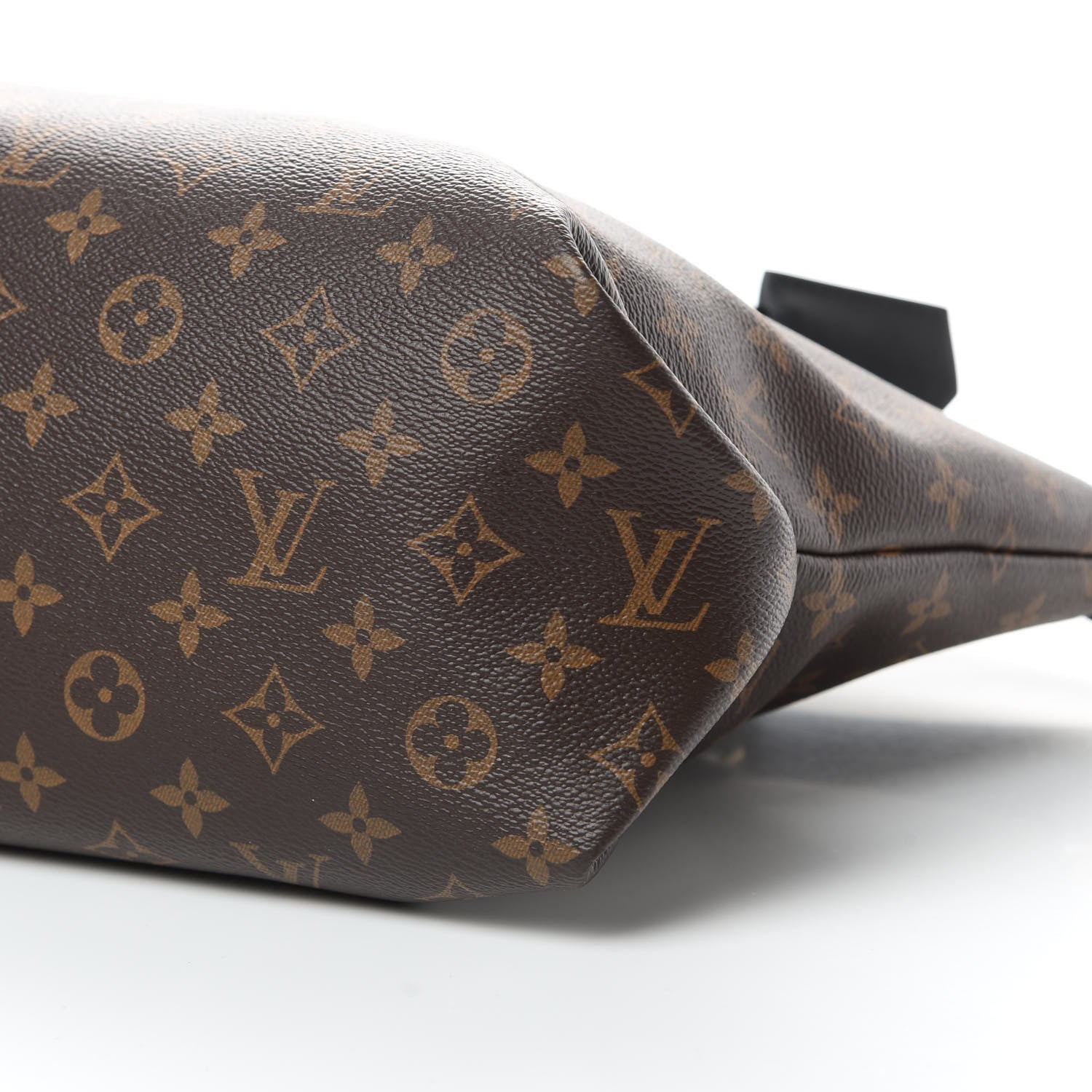 Louis Vuitton Monogram Flower Zipped Tote MM Black 10 of 12