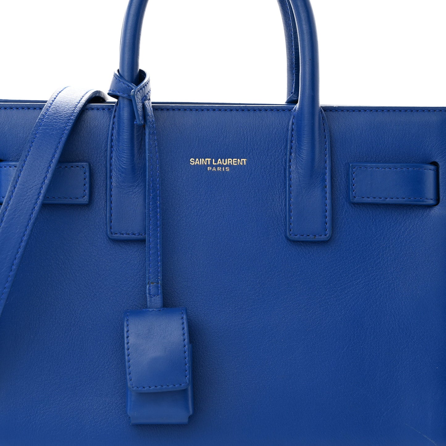 Calfskin Nano Sac De Jour Royal Blue