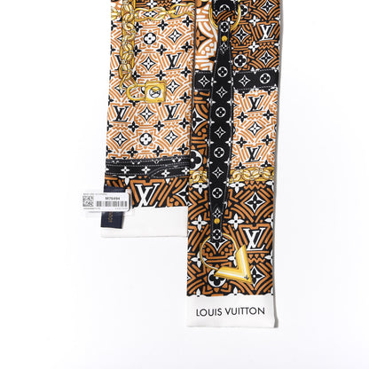 Louis Vuitton Silk Monogram Crafty Confidential Bandeau Caramel 3 of 3