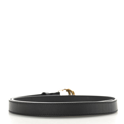 Gucci Calfskin Double G 20mm Belt 85 34 Black 2 of 4
