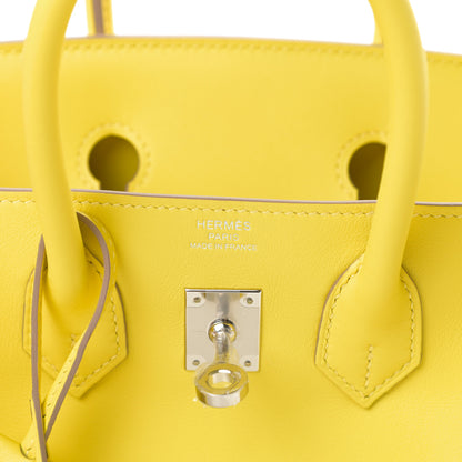 Hermes Swift Birkin 25 Lime 6 of 11