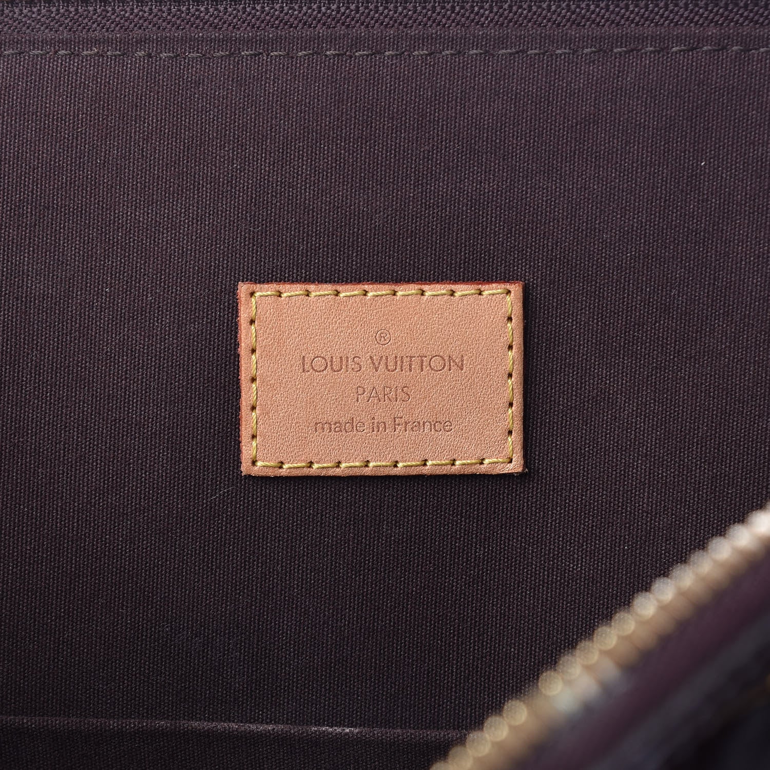 Louis Vuitton Vernis Alma GM Amarante 6 of 15