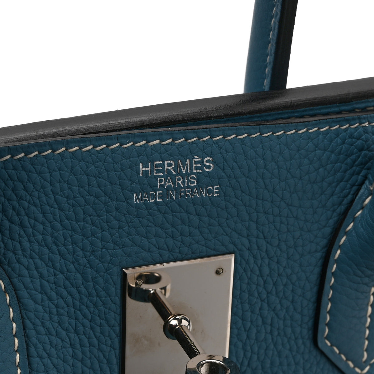 Togo Birkin 35 Blue Jean