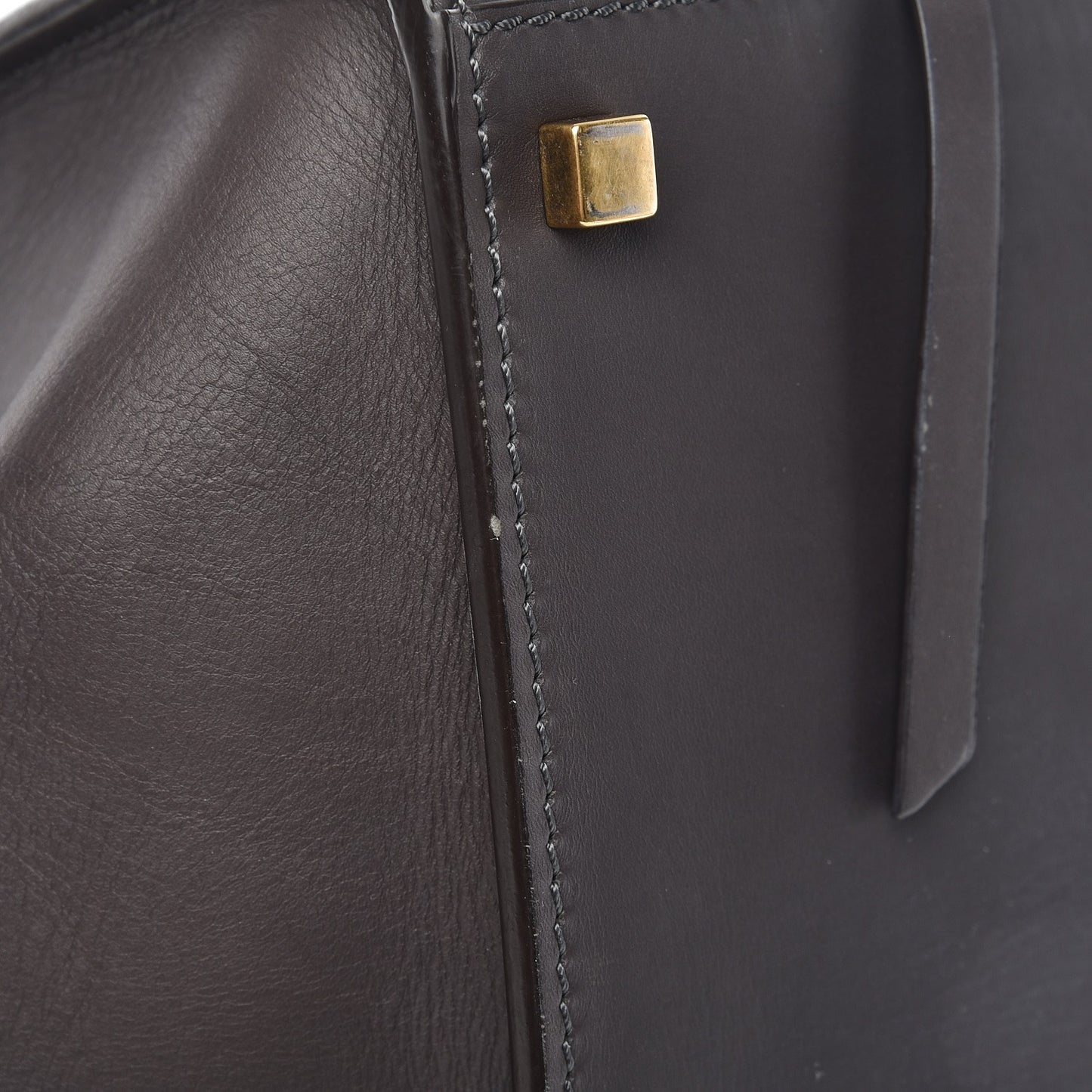Smooth Calfskin Medium Phantom Luggage Grey