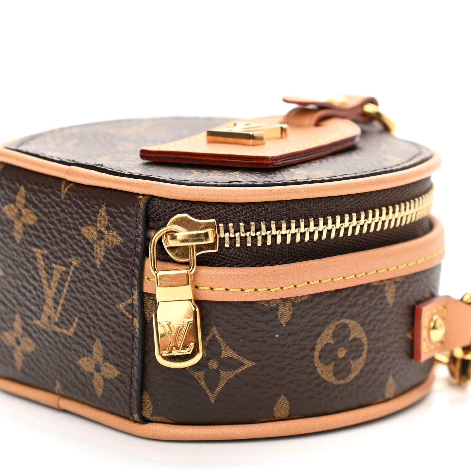 Louis Vuitton Monogram Boite Chapeau Necklace 10 of 11