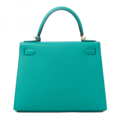 Hermes Epsom Kelly Sellier 28 Vert Verone 3 of 32