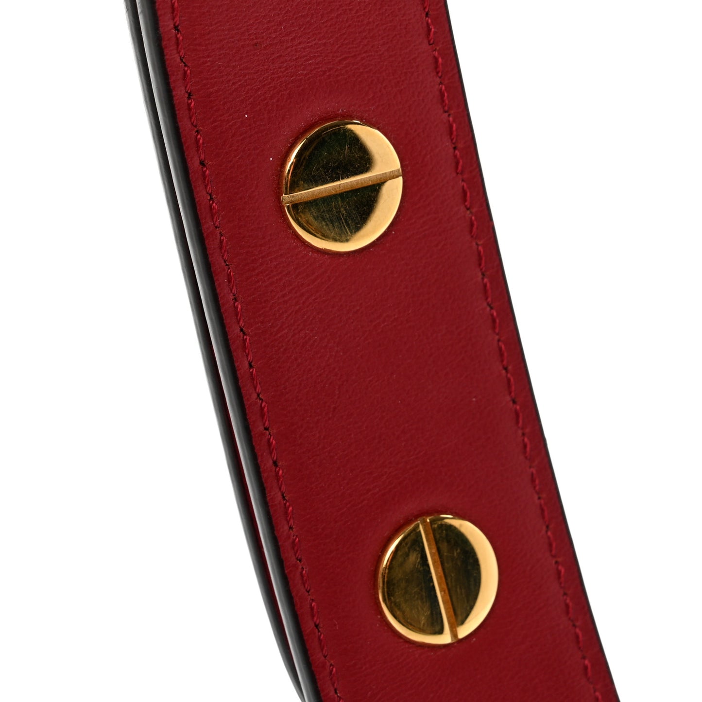 Calfskin Adjustable Strap You Red