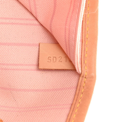 Louis Vuitton Damier Azur Neo Neverfull GM Rose Ballerine 9 of 24
