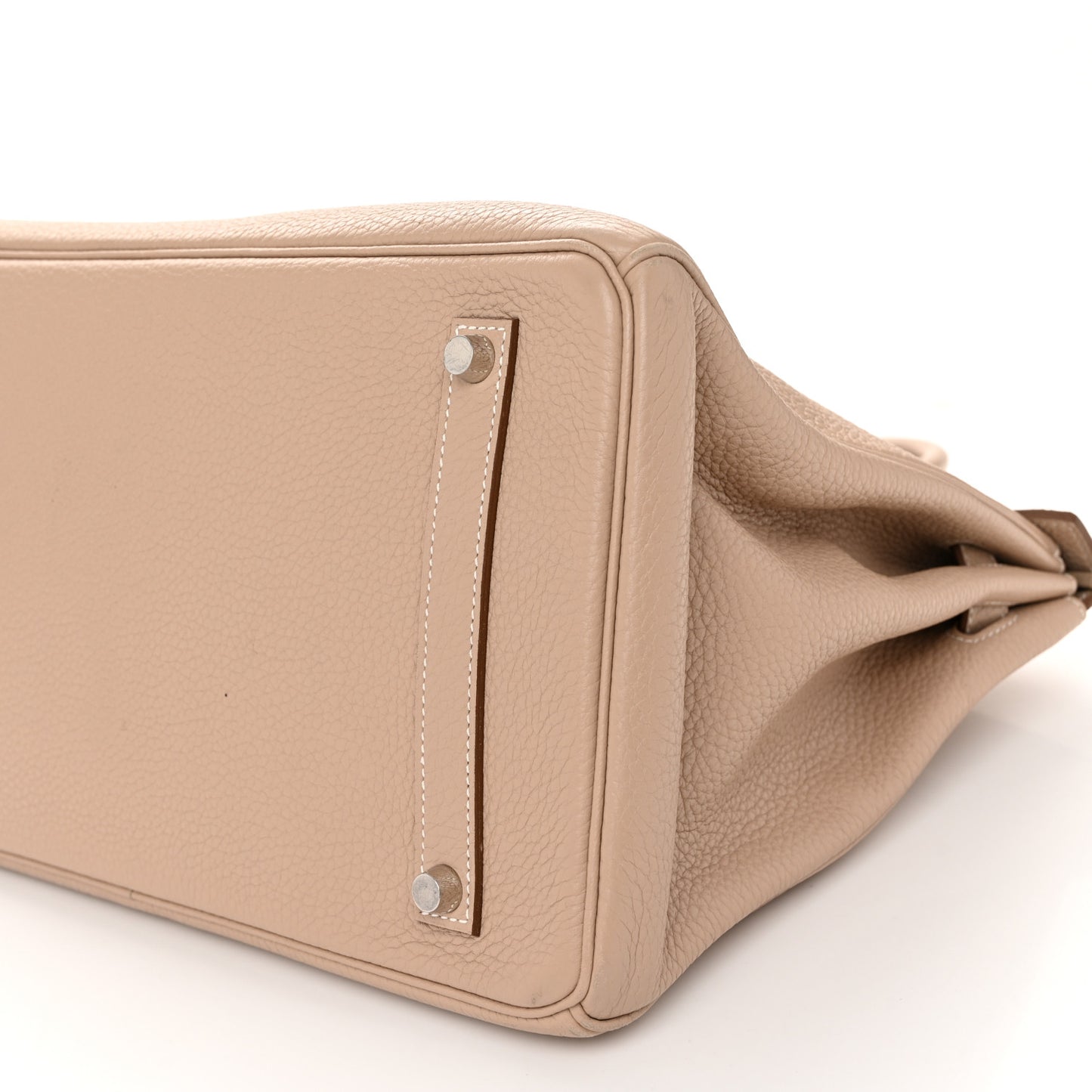 Taurillon Clemence Birkin 35 Gris Tourterelle