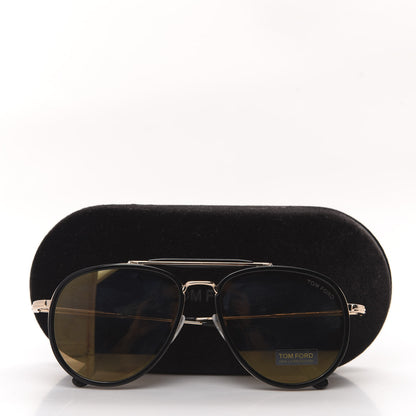 Tom Ford Tripp Sunglasses TF666 Black Gold 8 of 8