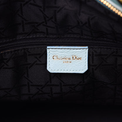 Christian Dior Lambskin Cannage Large Lady Dior Light Blue 6 of 12