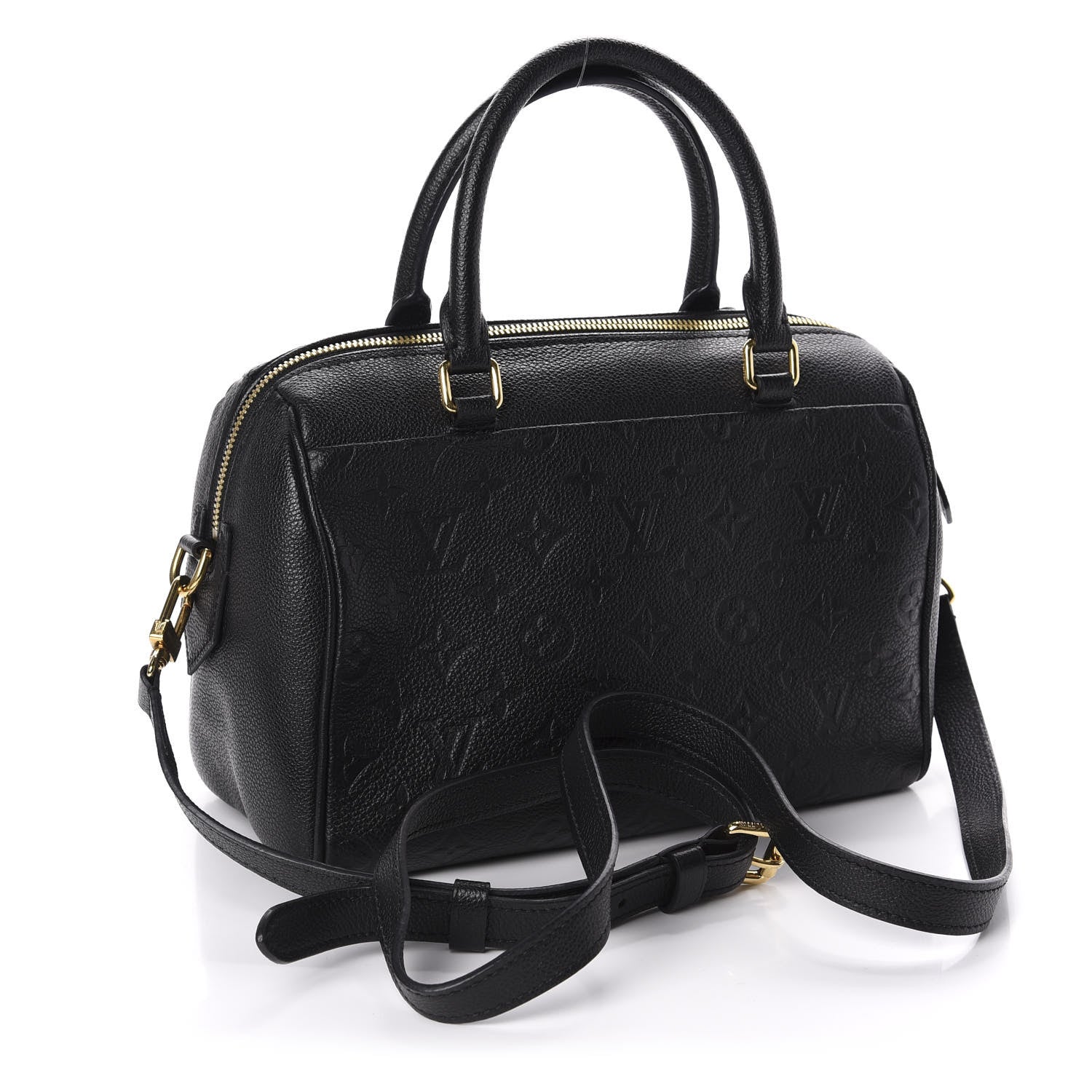 Louis Vuitton Empreinte Speedy Bandouliere 25 NM Black 4 of 12