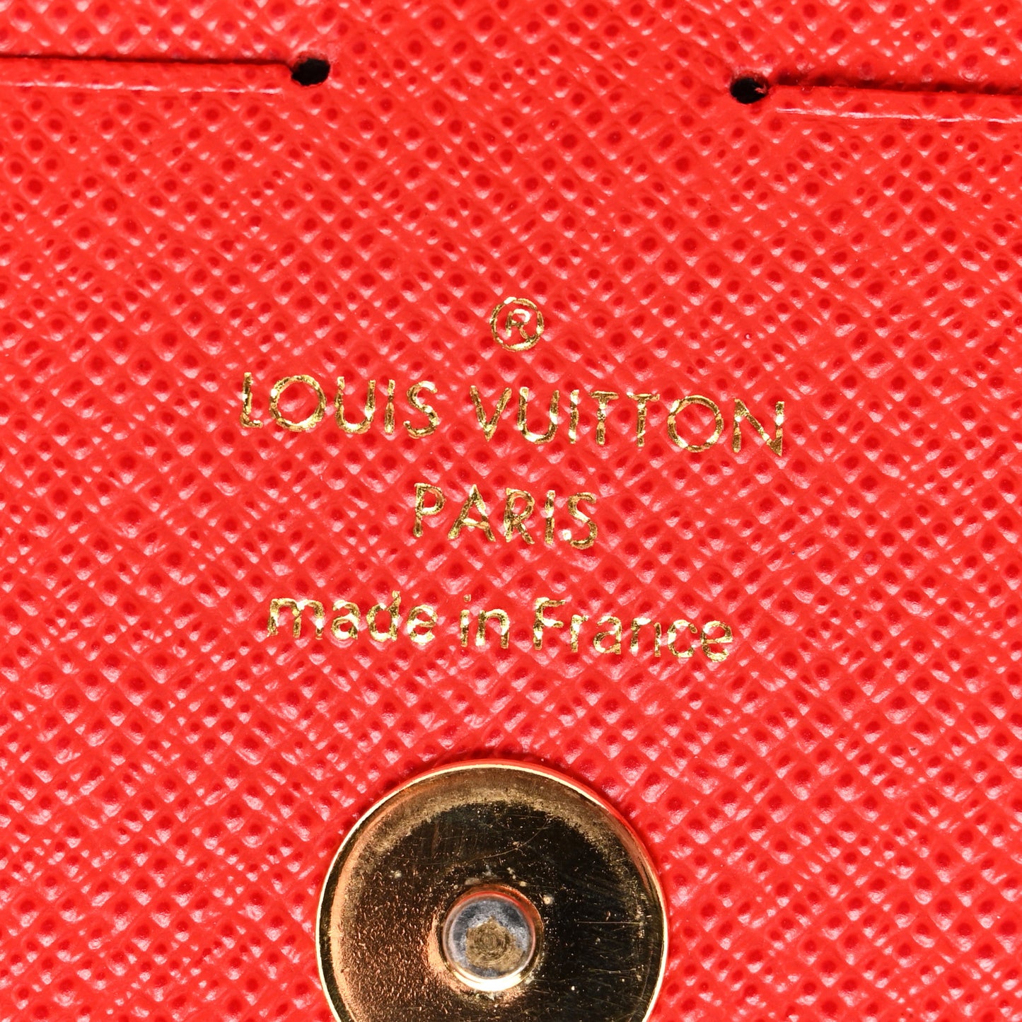 Monogram Adele Wallet Coquelicot
