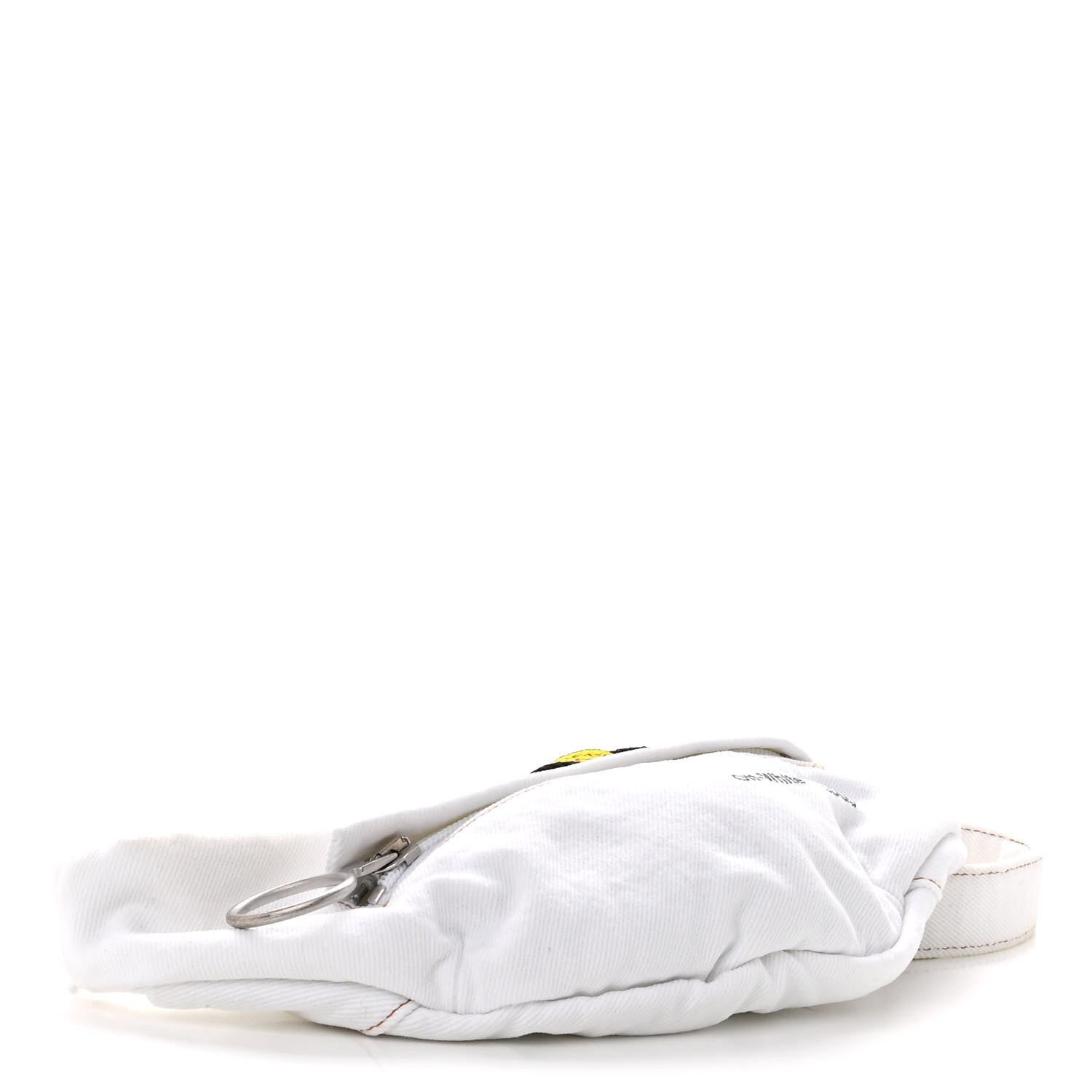 Off-White Denim Logo Print Belt Bag White 4 of 8