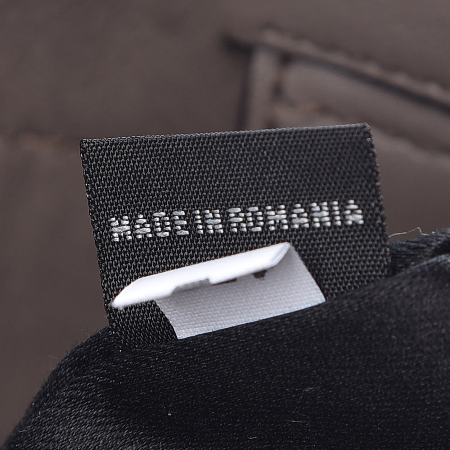 Vitello Soft Calf Shopping Tote Grey Black