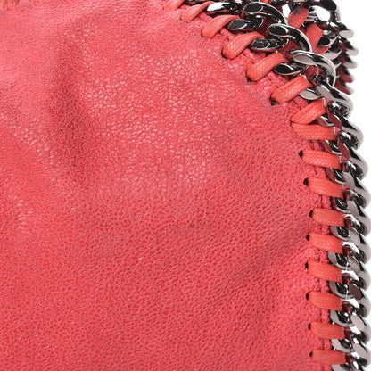 Stella McCartney Shaggy Deer Mini Falabella Fold Over Tote Pink Fluo 12 of 15
