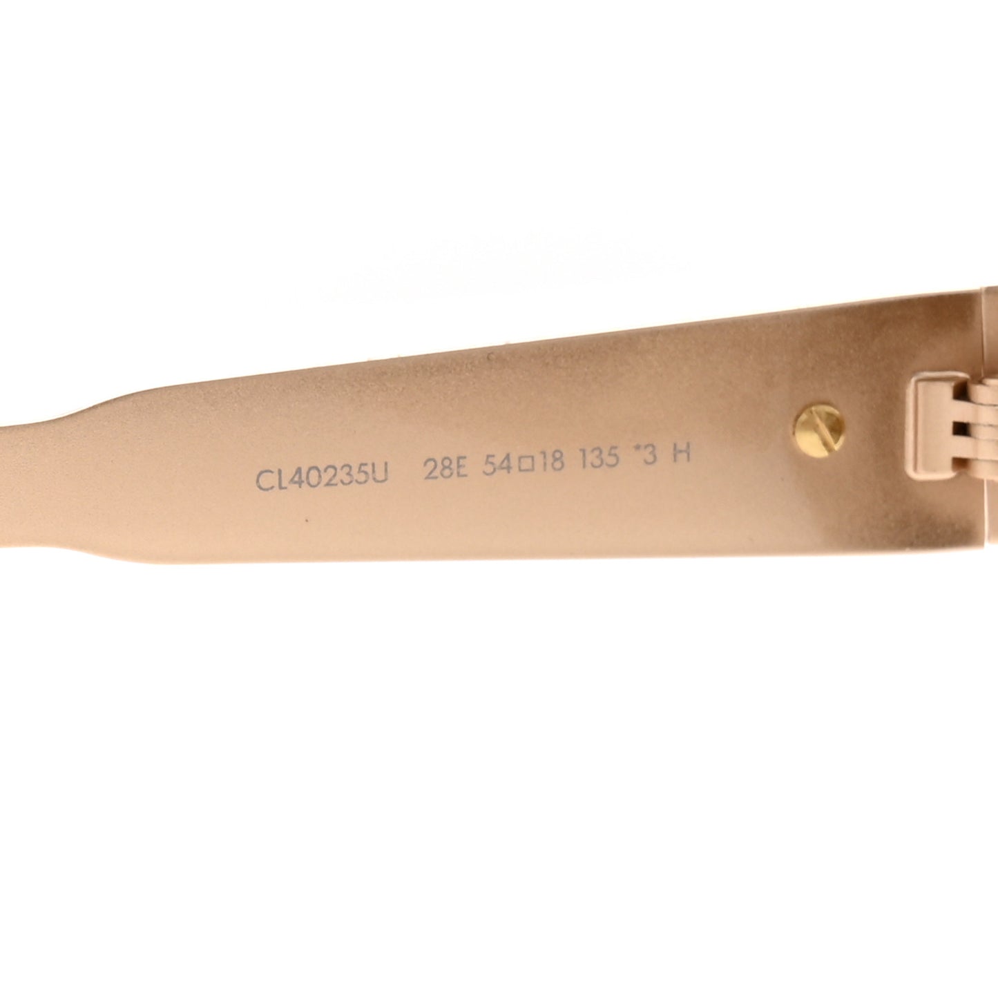 Metal Triomphe 01 Sunglasses CL40235U Rose Gold Brown