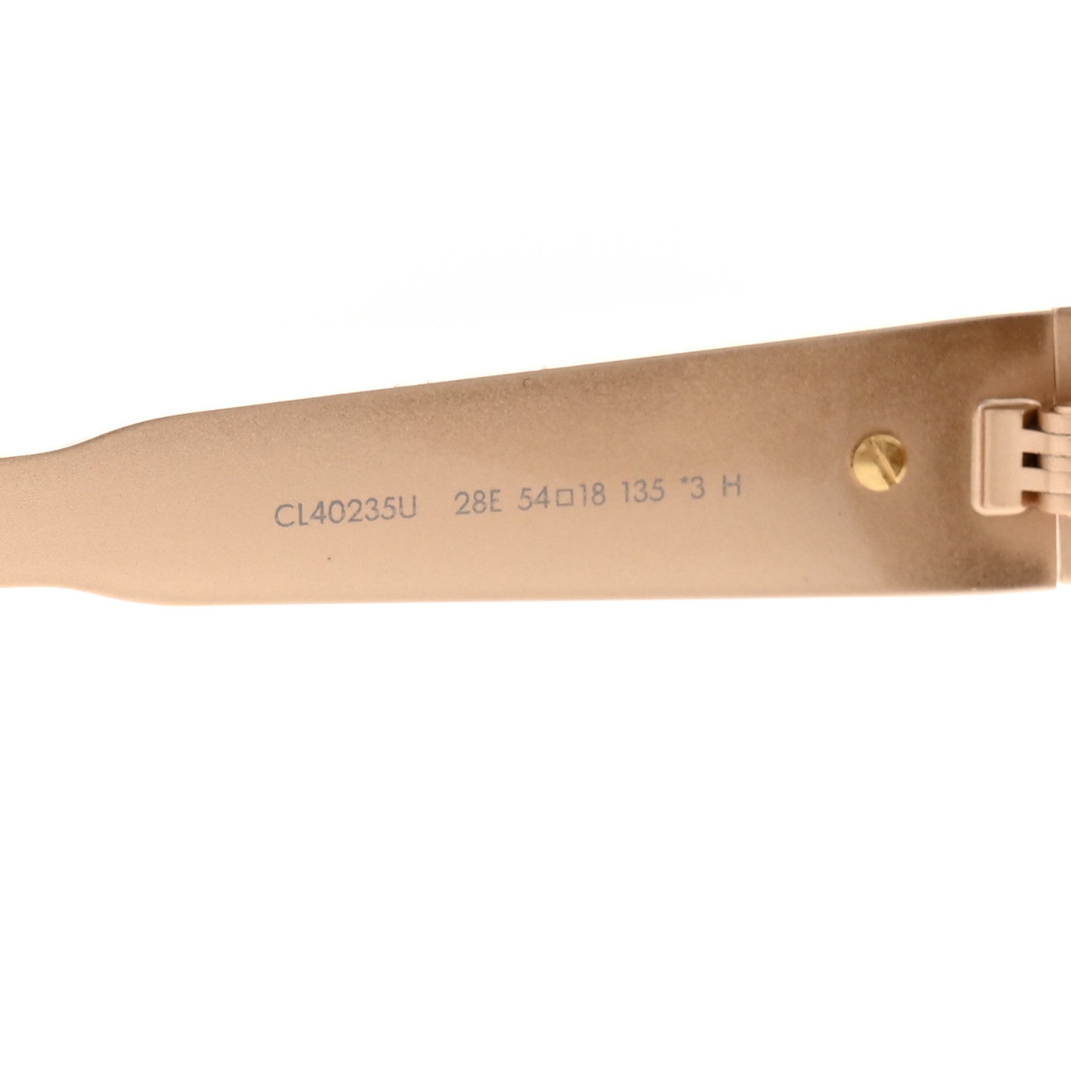 Celine Metal Triomphe 01 Sunglasses CL40235U Rose Gold Brown 6 of 7