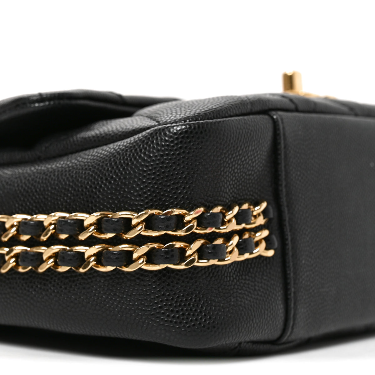 Chanel Caviar Quilted Small CC You Flap Black 9 of 10