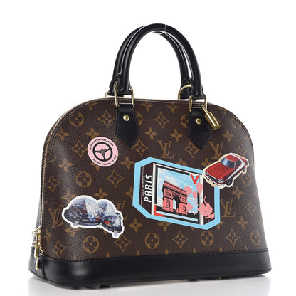 Louis Vuitton Monogram World Tour Alma PM 3 of 8